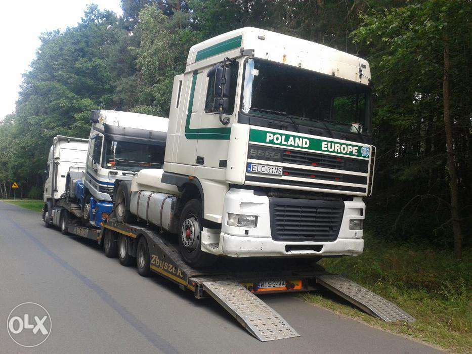 SKUP DAF 75 85 95 xf CF ati CAŁE części SILNIK skrzynia biegów ZF