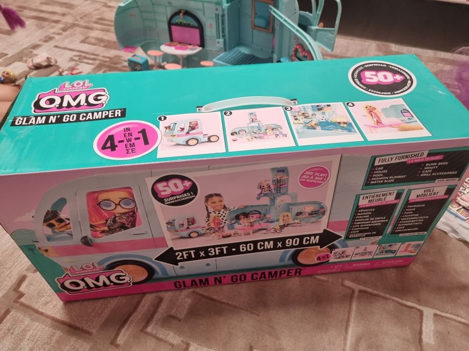 Іграшковий ляльковий  автобус LOL Glam Camper