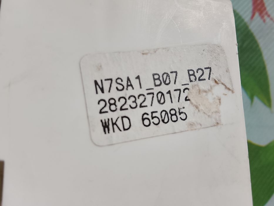 Плата керування пральною машинкою N7SA1_B07_B27