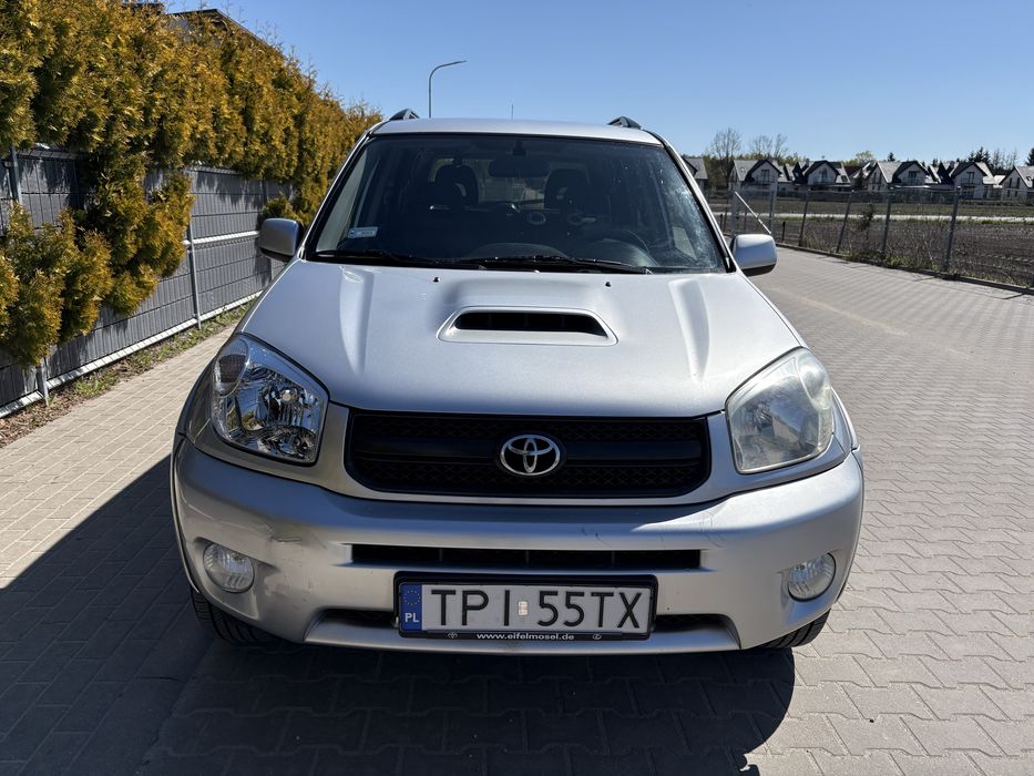 Toyota  Rav 4•2.0 D4D•4x4•Hak•nowy rozrząd i dwumasa