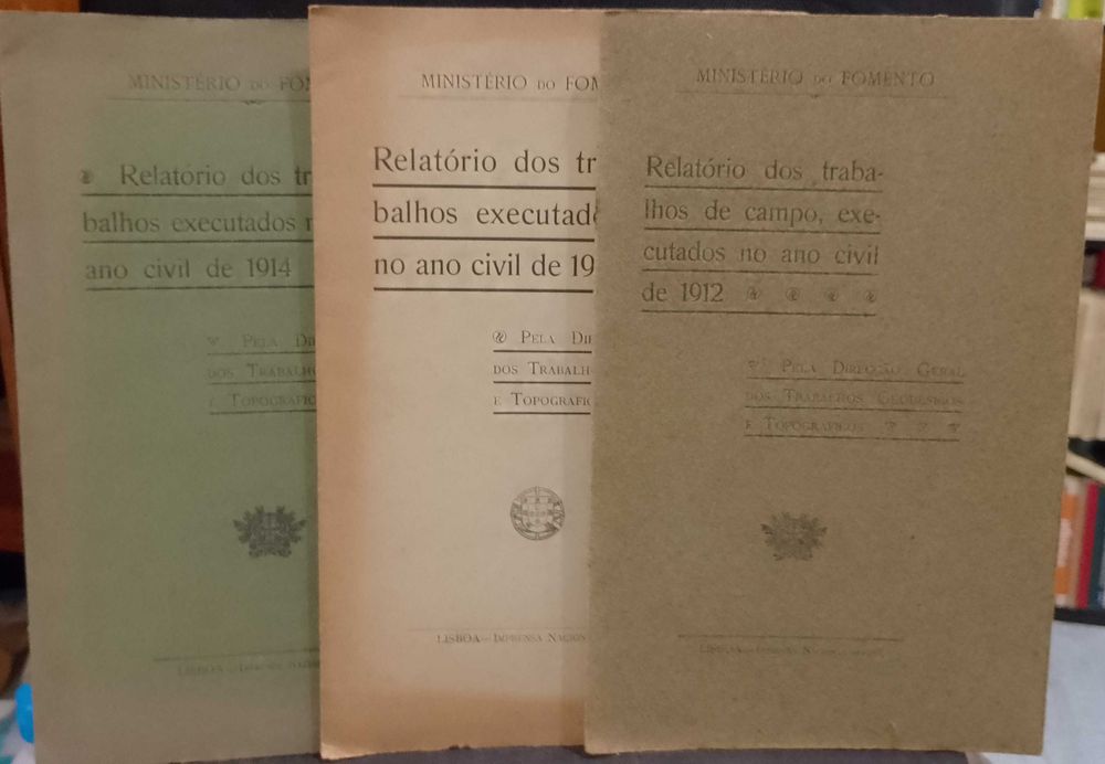 Relatório dos trabalhos executados no ano civil de 1912/13/14