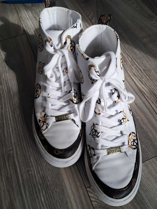 Buty sneakersy damskie wysokie Guess rozm 40
