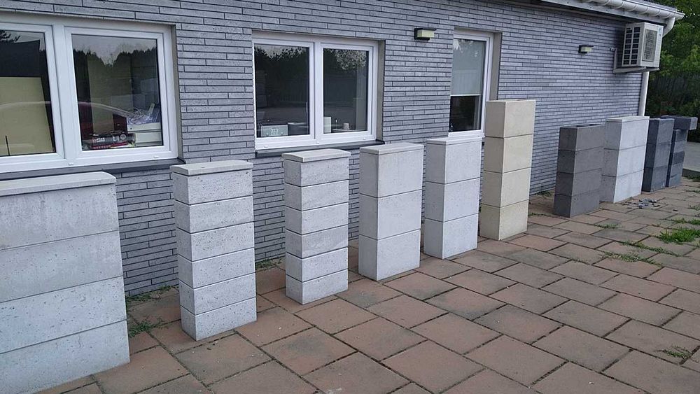 Montaż nowość,gładkie, łupane, beton architektoniczny, systemowe,