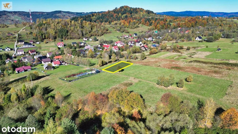 Koszarawa | Działki budowlane 6 arów | MPZP