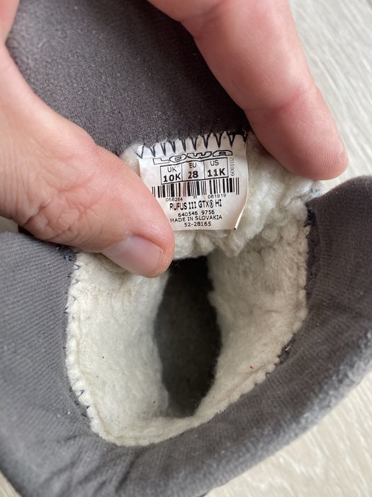 Buty Lowa Rufus III GTX Hi 28 dziecięce trekkingowe ocieplane Gore-Tex