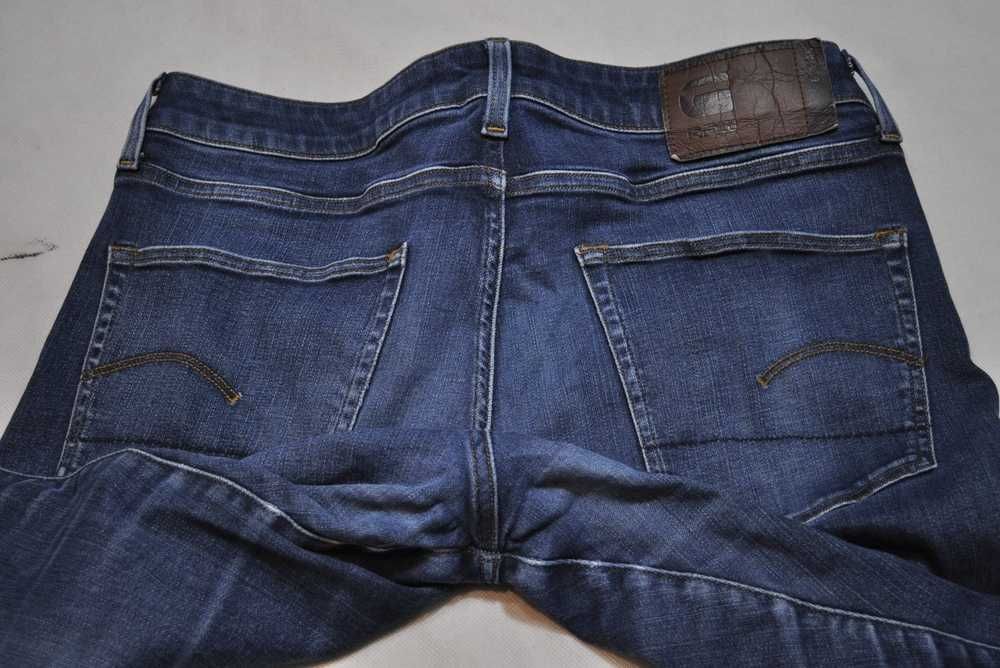 G-STAR L 96cm 36/34 męskie spodnie jeansowe slim stretch s3v