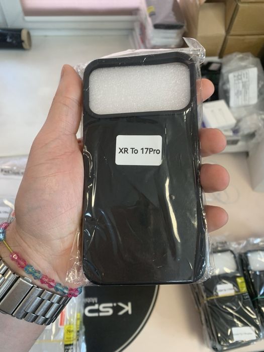 Корпус для iphone XS/XS max в стилі 17 pro корпус для айфон хс хс макс в стилі 17 про