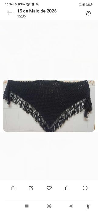 Xailes Artesanais em crochet