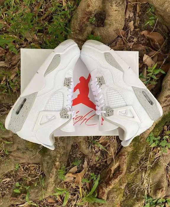 Jordan 4 Retro White Oreo R.39
