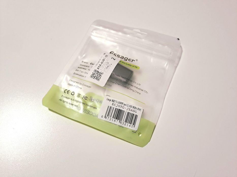 Adaptador Conector USB para USB-C OTG