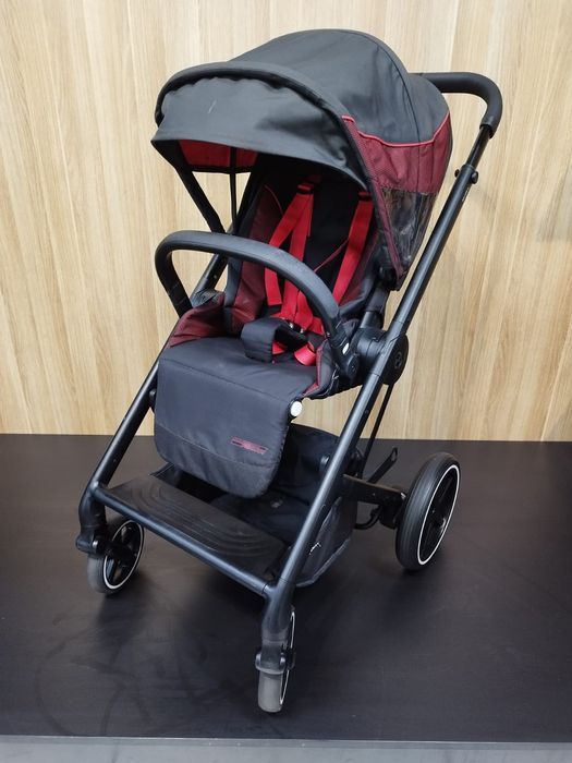 Cybex Balios S Lux nowa gondola i używana spacerówka Ferrari
