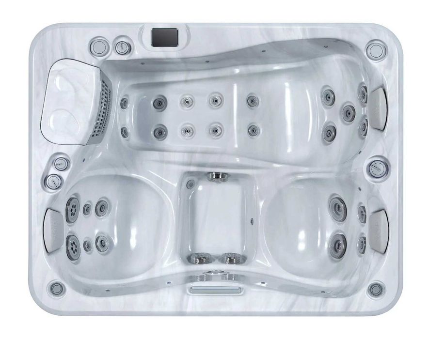 Jacuzzi zewnętrzne Virlux V1006 - 3 osobowe , 37 dysz , wym. 2100x1650x800