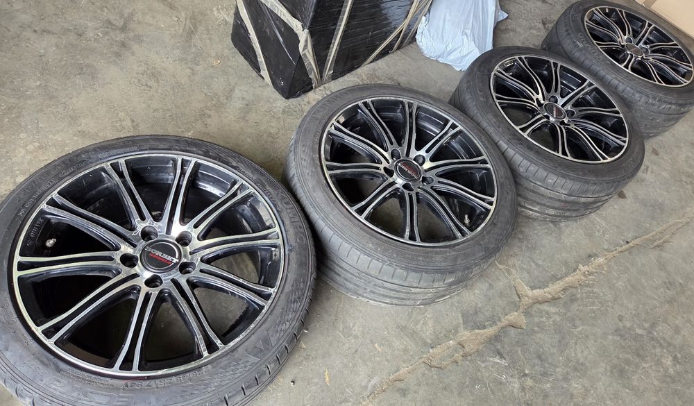 Alufelgi 17 5x112 VW AUDi SEAT SKODA opony 225/45r17 Passat Golf Touran A3 A4 Octavia Leon