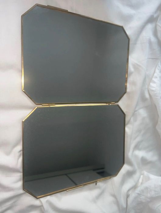 espelho metal zara home