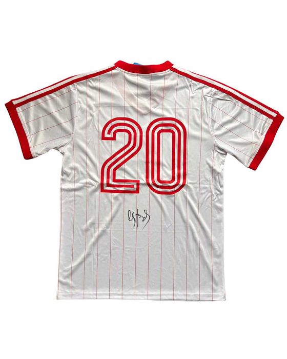 Zbigniew Boniek Juventus AS Roma koszulka z autografem + certyfikat autentyczności