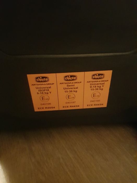 Cadeira chicco auto usada