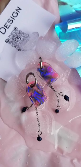 lego brincos com pérolas naturais