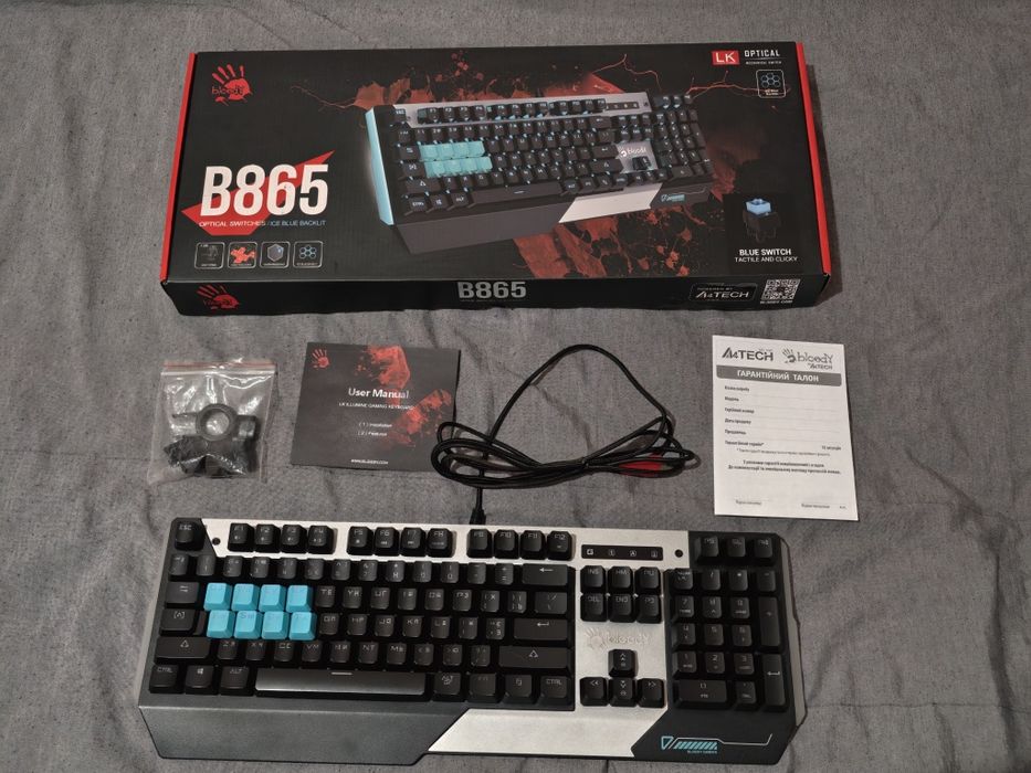 Игровая клавиатура Bloody B865