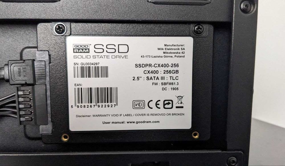 SSD GoodRam CX400 : 256GB