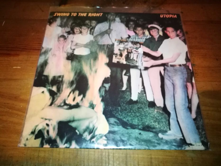 UTOPIA   (PROG-ROCk) - Swing To The   Right (Ed Portuguesa - 1982) LP
