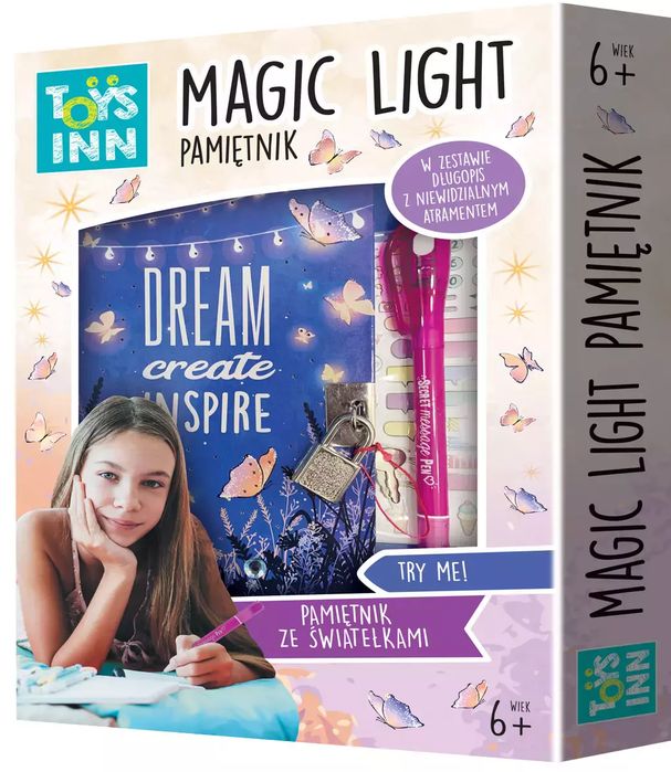 Pamiętnik Magic Light Dreams 7830 STNUX. Nowy Produkt