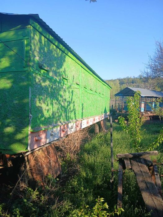 Павільйони для Бджіл виготовленні з тракторних прицепів