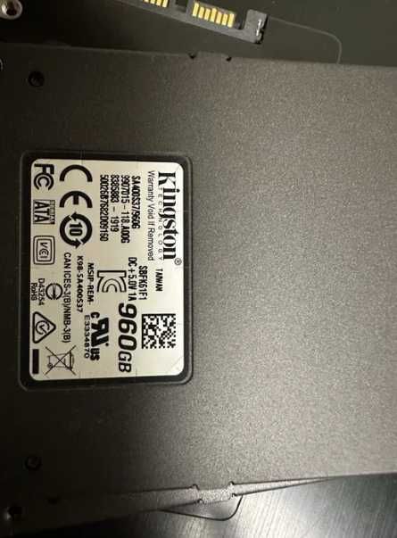 SSD-накопитель 960Gb Kingston A400 - ссд диск Кингстон 1TB