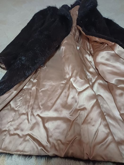 Futro z nutri czarne