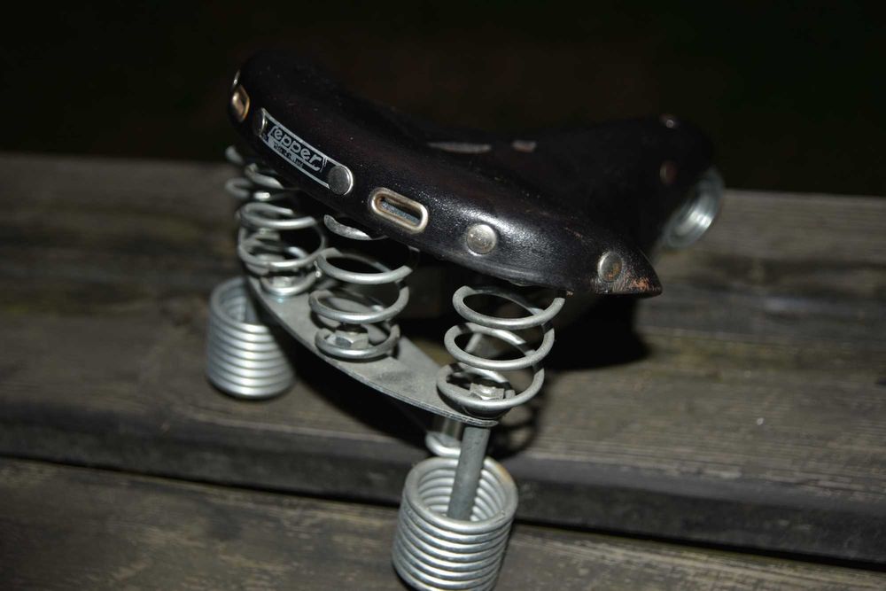 Lepper kultowe siodełko rowerowe stan BDB