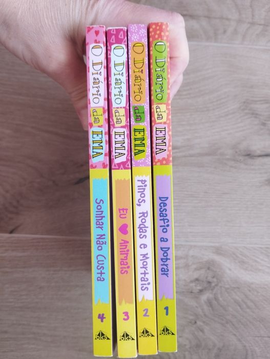 Coleção completa "Diário  da Ema"