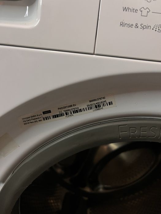 Прально-сушильна машина Whirlpool