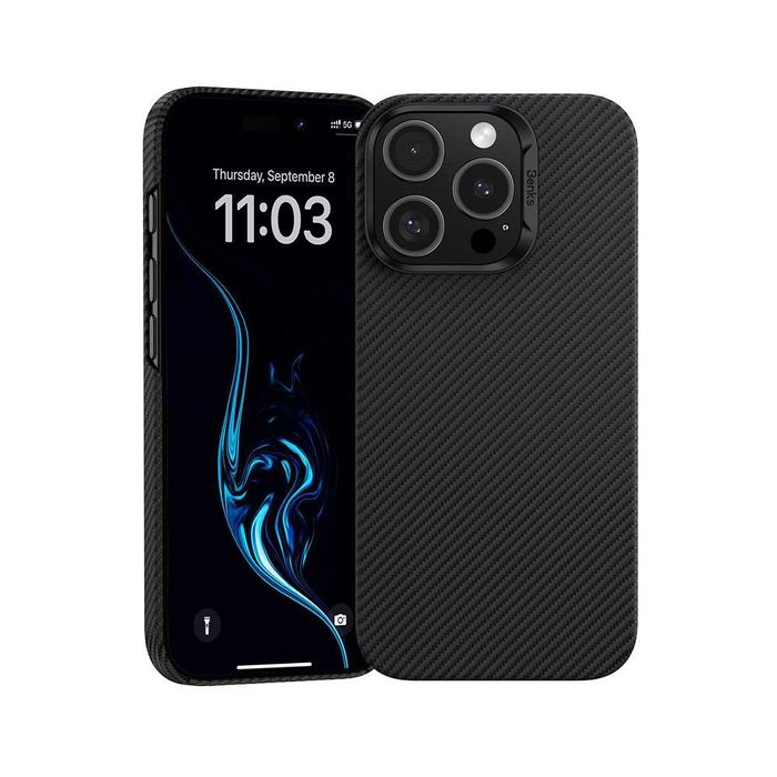 Benks Etui Magnetic Armor Air Kevlar PC Frame 600D do iPhone 16 Pro