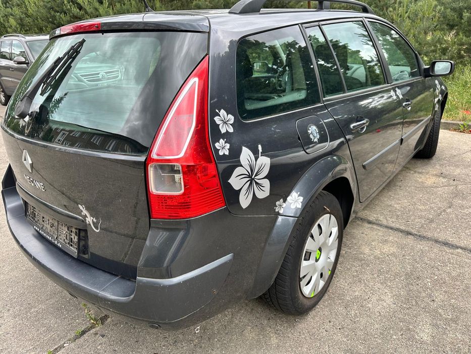 Кришка багажника Рено Меган 2 комбі, колір TEB66,комплектна