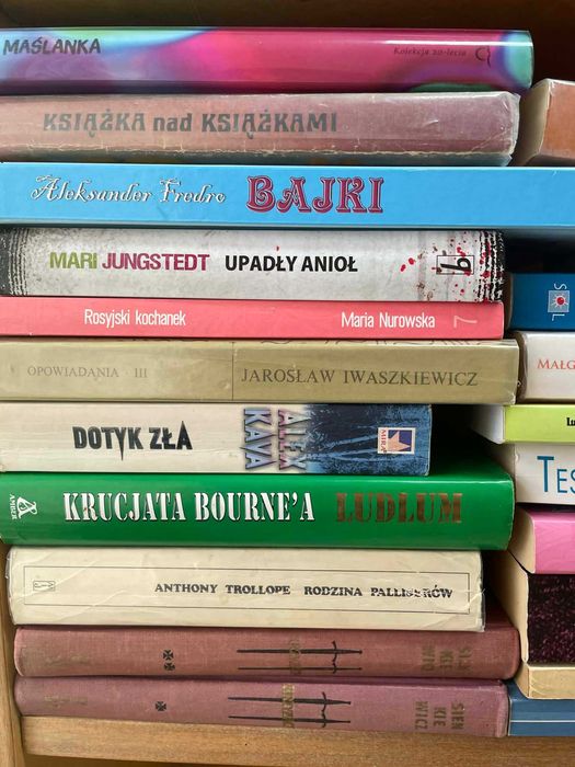 Zestaw książek, różne