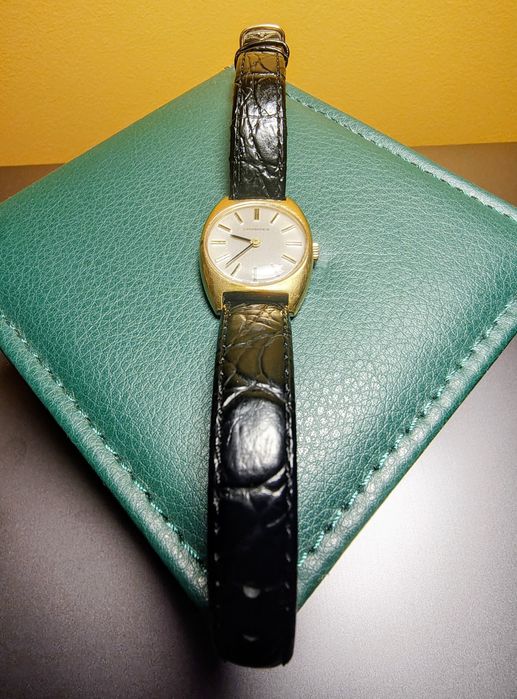 Zegarek damski Longines retro vintage stan bdb nowy pasek gratis etui