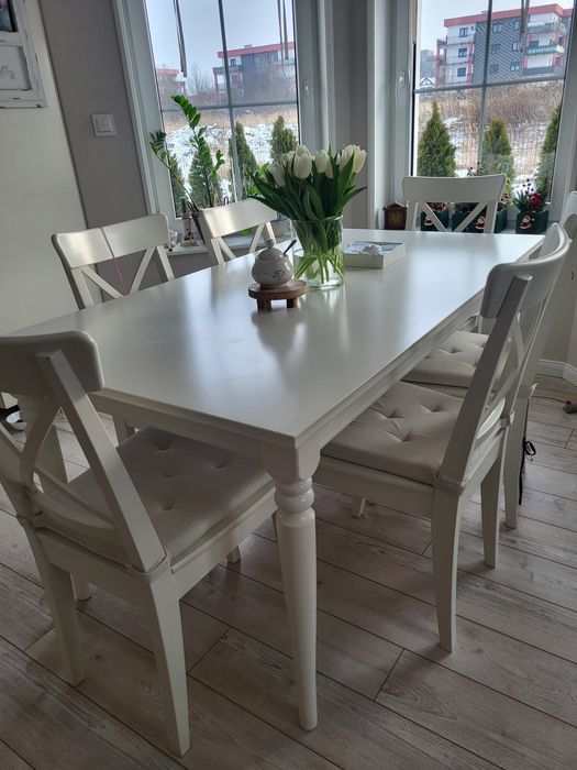 Stół Ikea ,Rosentorp biały