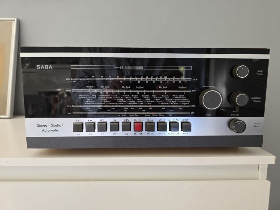 Saba studio 1 automatic pełna lampa