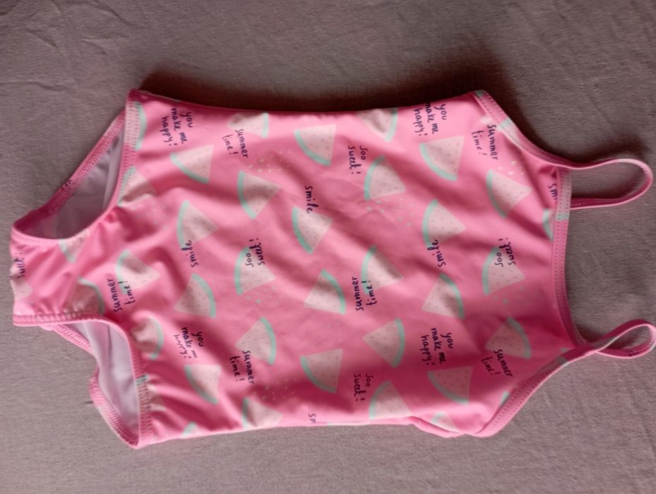 Kąpielówki jednoczęściowe dziewczęce 86/92