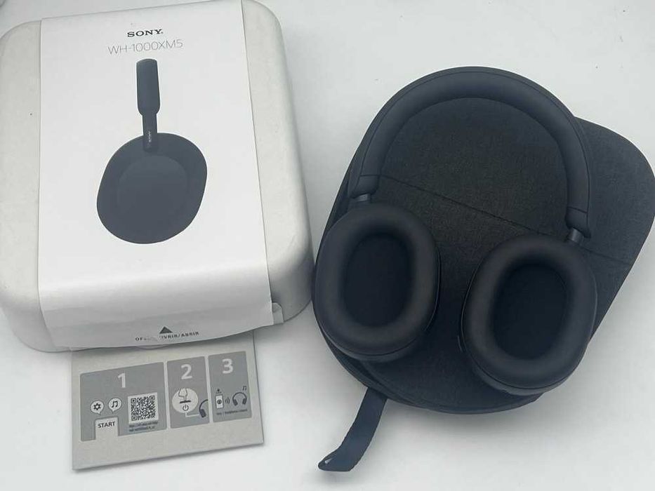 Беспроводные наушники Sony WH-1000XM5 USA Черные -Практически Новые!