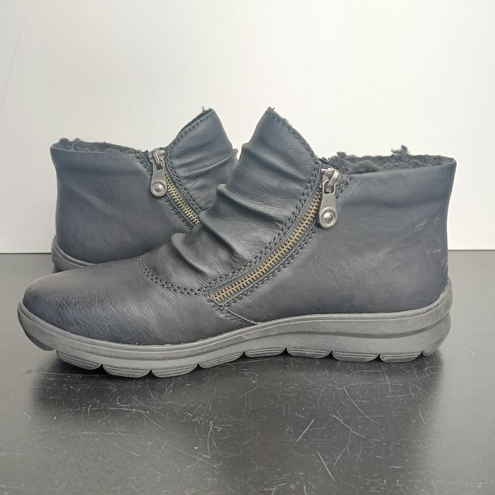 Rieker botki damskie ocieplane r. 41 jak nowe!