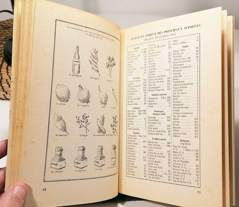 DIÉTÉTIQUE ET RÉGIMES EN 10 LEÇONS (1974, edição francesa)