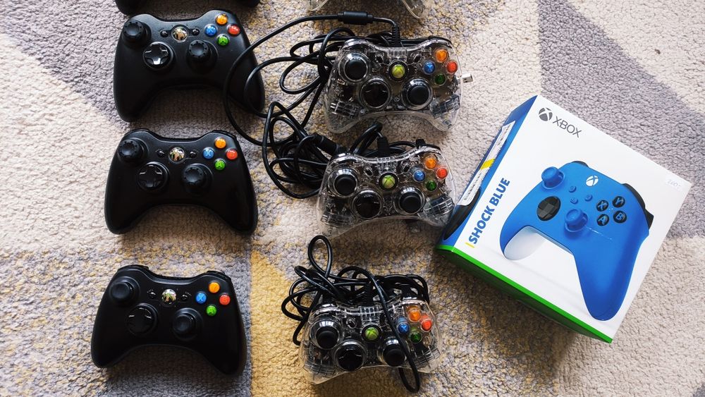 Pad Playstation PS2 PS3 PS4 kontrolery Xbox 360 Xbox One Series