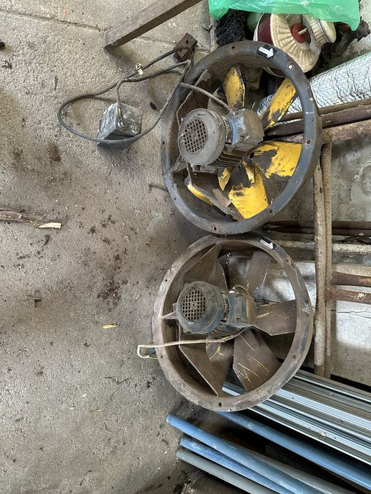 Ventiladores industriais com motor