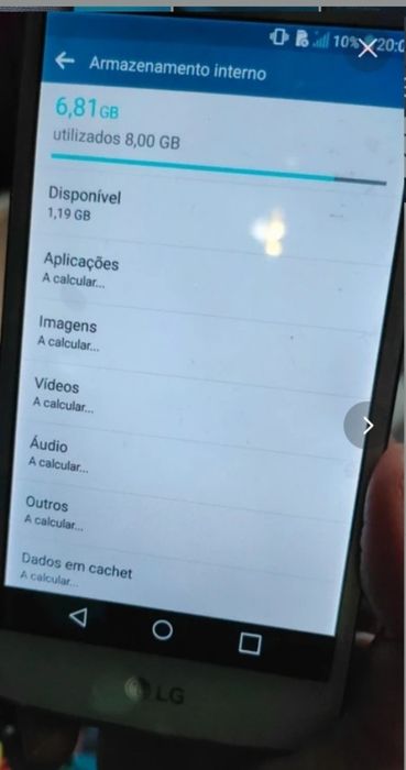 Telemóvel LG K8 4G