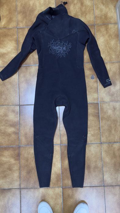 Fato surf Billabong Revolution Natural Com Chest Zip 5/4mm