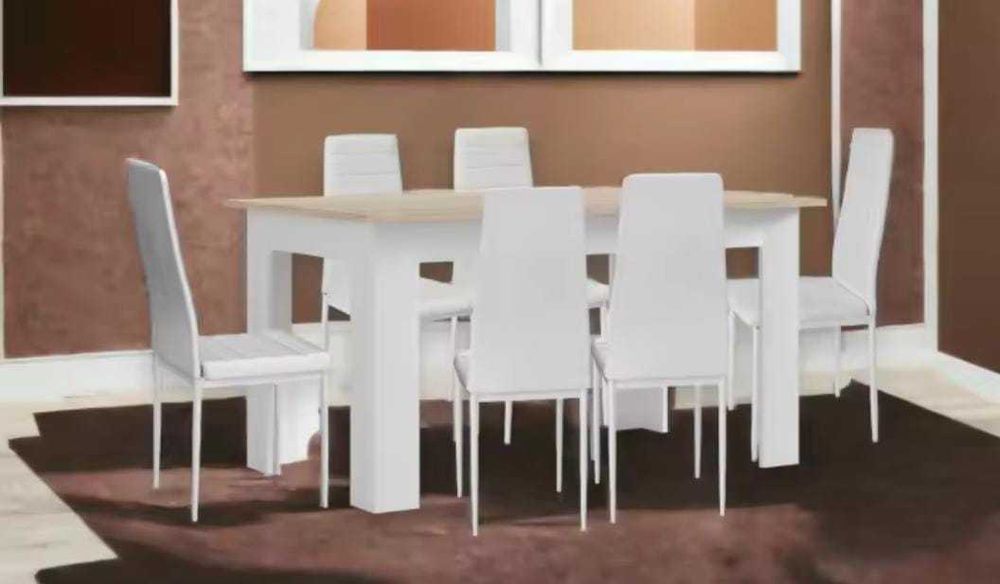 Liquidação mesa extensível  + 4 cadeiras  ENVIO GRÁTIS PAGA NA ENTREGA