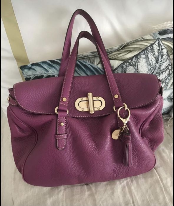 Carteira Fuchia em Pele Gloria Ortiz