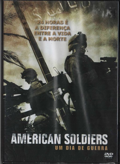 Dvd American Soldiers - Um Dia de Guerra - guerra