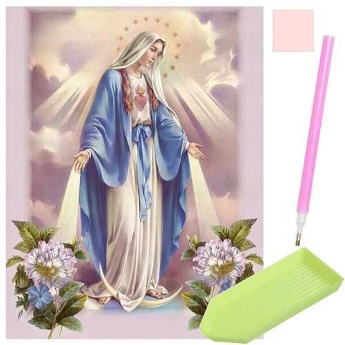 Haft diamentowy mozaika Maryja ZPL1071