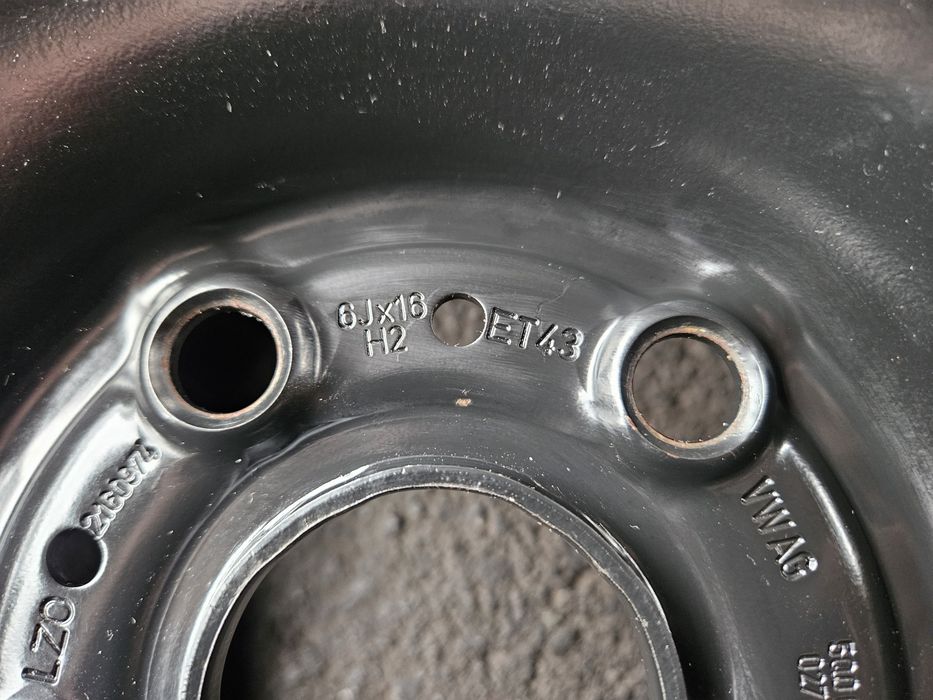 Felgi Stalowe Vw Audi Seat Skoda 16 Cali 5x112 6J16 6.5J16 ET Od 41-50